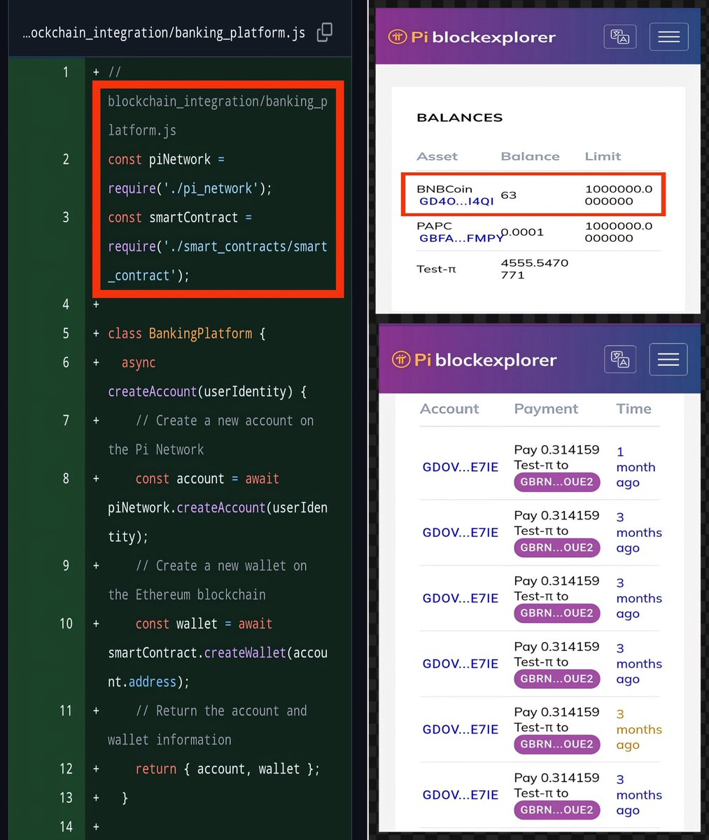 maxwell_alosa's tweet image. 💳 Banking Wallets Are Active!

Wallets like GDOV6JREAP...P2KE7IE are processing payments with Test-Pi regularly. On-chain activity = real ecosystem buildout. 
#PiTestnet