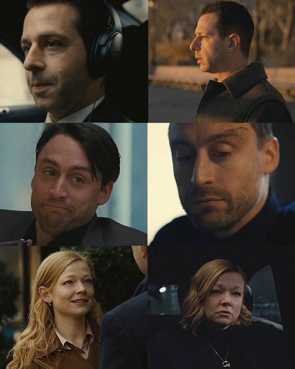 the roys in the first and last episodes of succession (2018-2023)