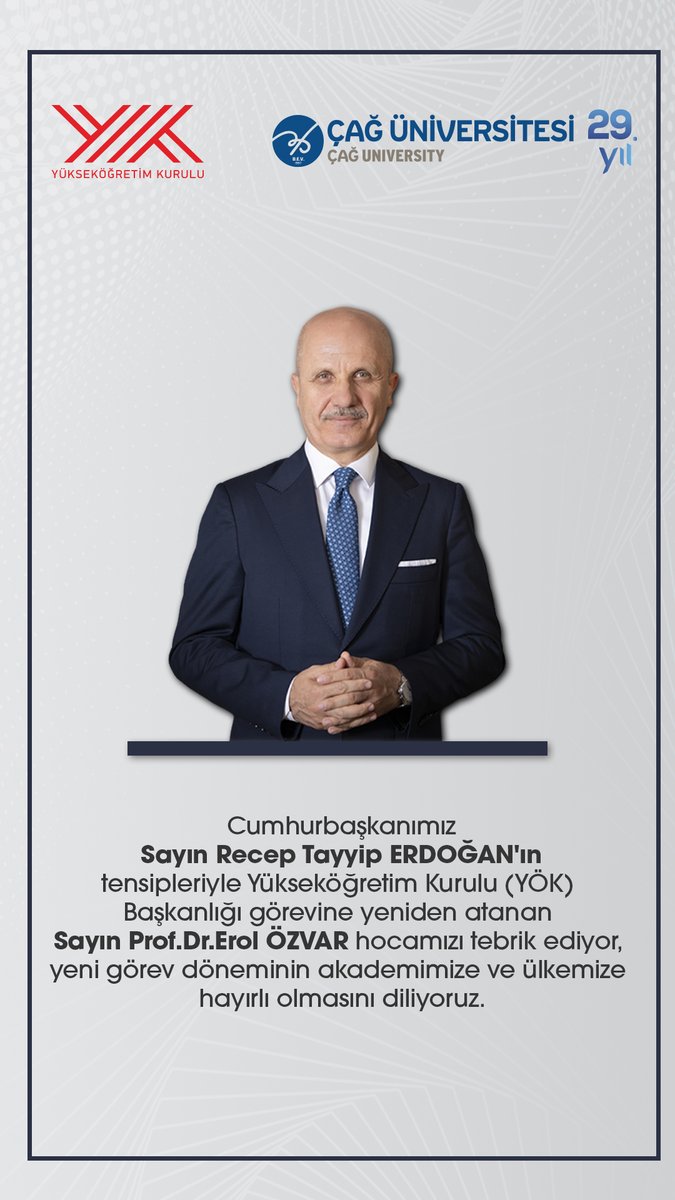 Çağ Üniversitesi (@caguniversitesi) on Twitter photo 