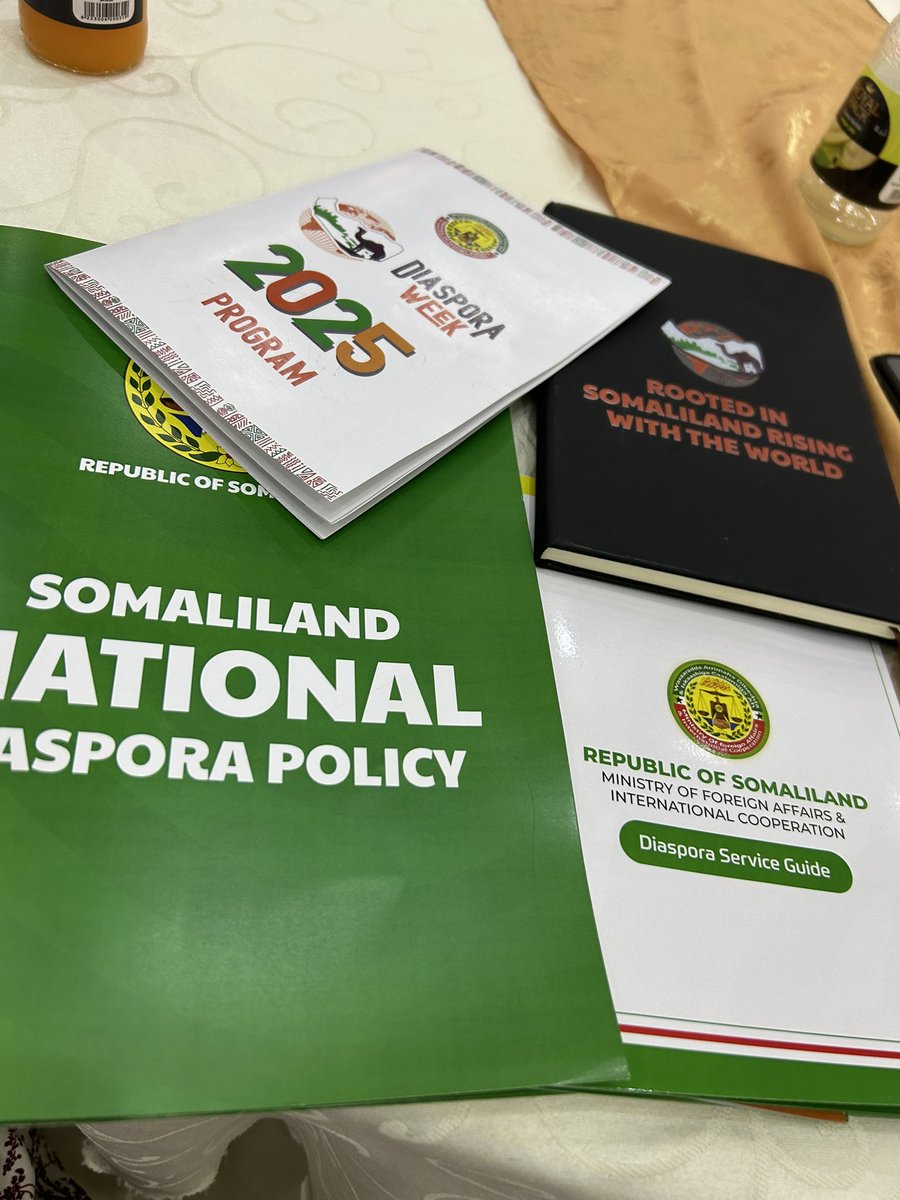 🐪Tirsit Yetbarek (@tirsity) on Twitter photo A great milestone in strengthening the Diaspora Engagement by having the Somaliland National Diaspora Policy. A week long Diaspora Week is also taking place. 👏 <a href="/SomalilandChro1/">Somaliland Chronicle</a> <a href="/HornDiplomat/">Horndiplomat</a> <a href="/Mustafe_Ahmad/">Moustafa Ahmad</a> <a href="/MarwaadK/">Marwaad Kayse</a> <a href="/Rooble2009/">Rooble Mohamed</a> A great milestone in strengthening the Diaspora Engagement by having the Somaliland National Diaspora Policy. A week long Diaspora Week is also taking place. 👏 <a href="/SomalilandChro1/">Somaliland Chronicle</a> <a href="/HornDiplomat/">Horndiplomat</a> <a href="/Mustafe_Ahmad/">Moustafa Ahmad</a> <a href="/MarwaadK/">Marwaad Kayse</a> <a href="/Rooble2009/">Rooble Mohamed</a>