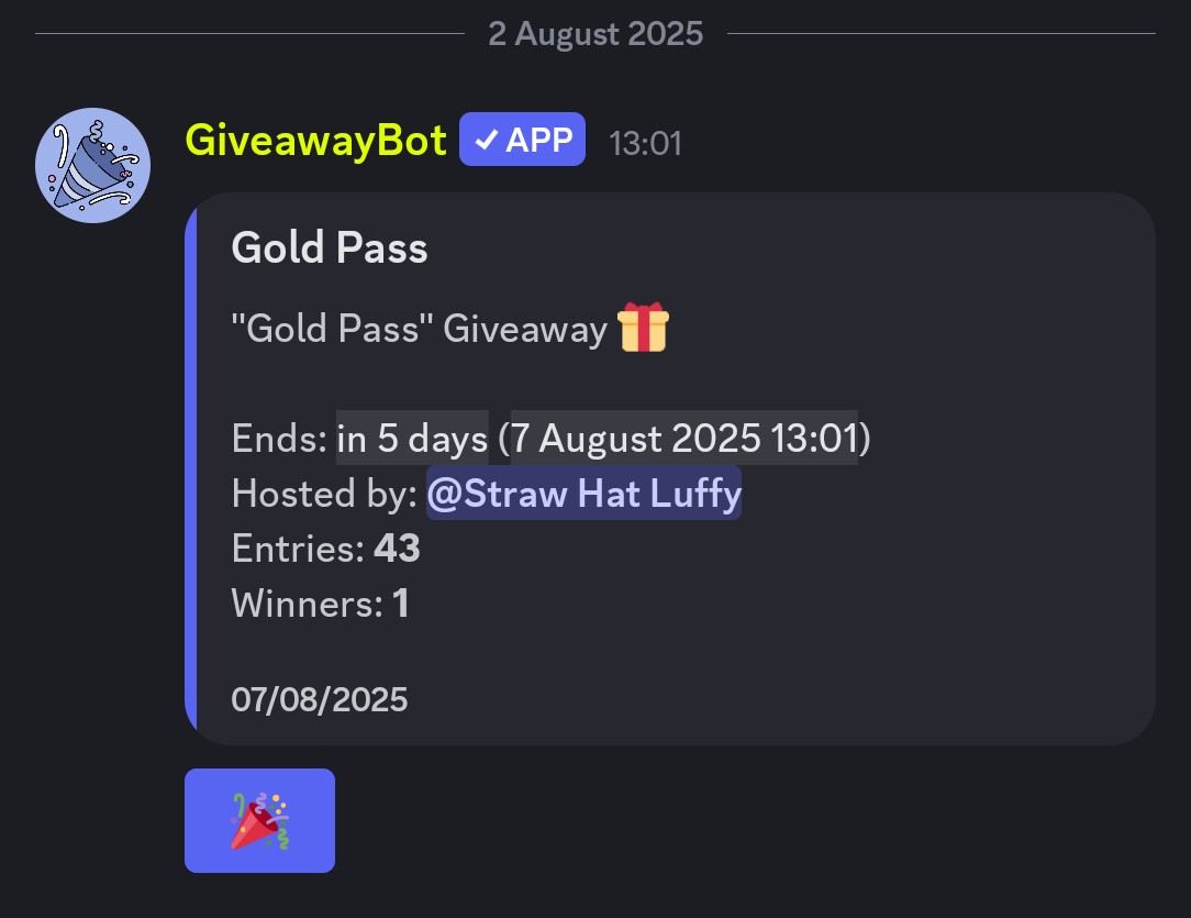 "Gold Pass" Giveaway 🎁

You Can Join Discord Server &amp; Participate 🎯 discord.gg/FuuVhSFs9a

Like &amp; Repost Appreciated 🙏

#ClashofClans #Giveaway