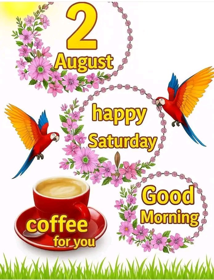 Good morning, and happy Saturday 🌹