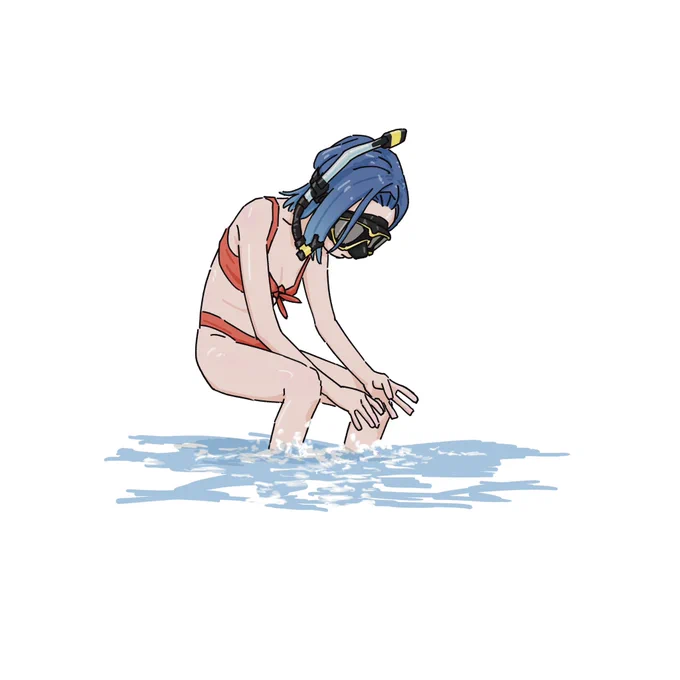 夏だね! ちゃんみほ、海にバチボコIN!!