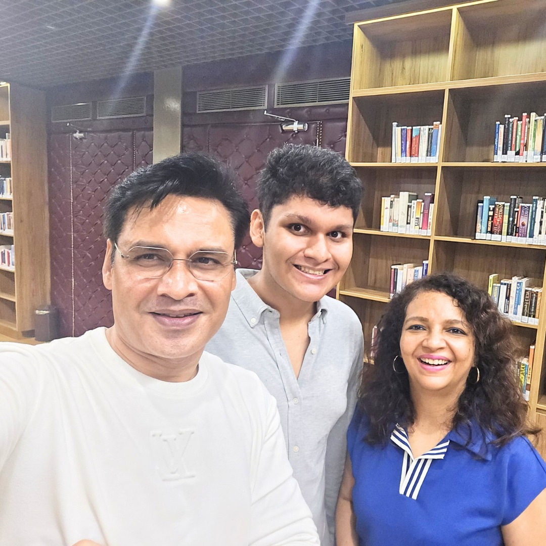 "From holding his hand to watching him hold the law."

This weekend was special - dropped my son to law college. Watching him walk toward the courtroom life gives a whole new meaning to ‘following in my footsteps.’ ⚖️
#likefatherlikeson  #LawCollege #NewBeginnings