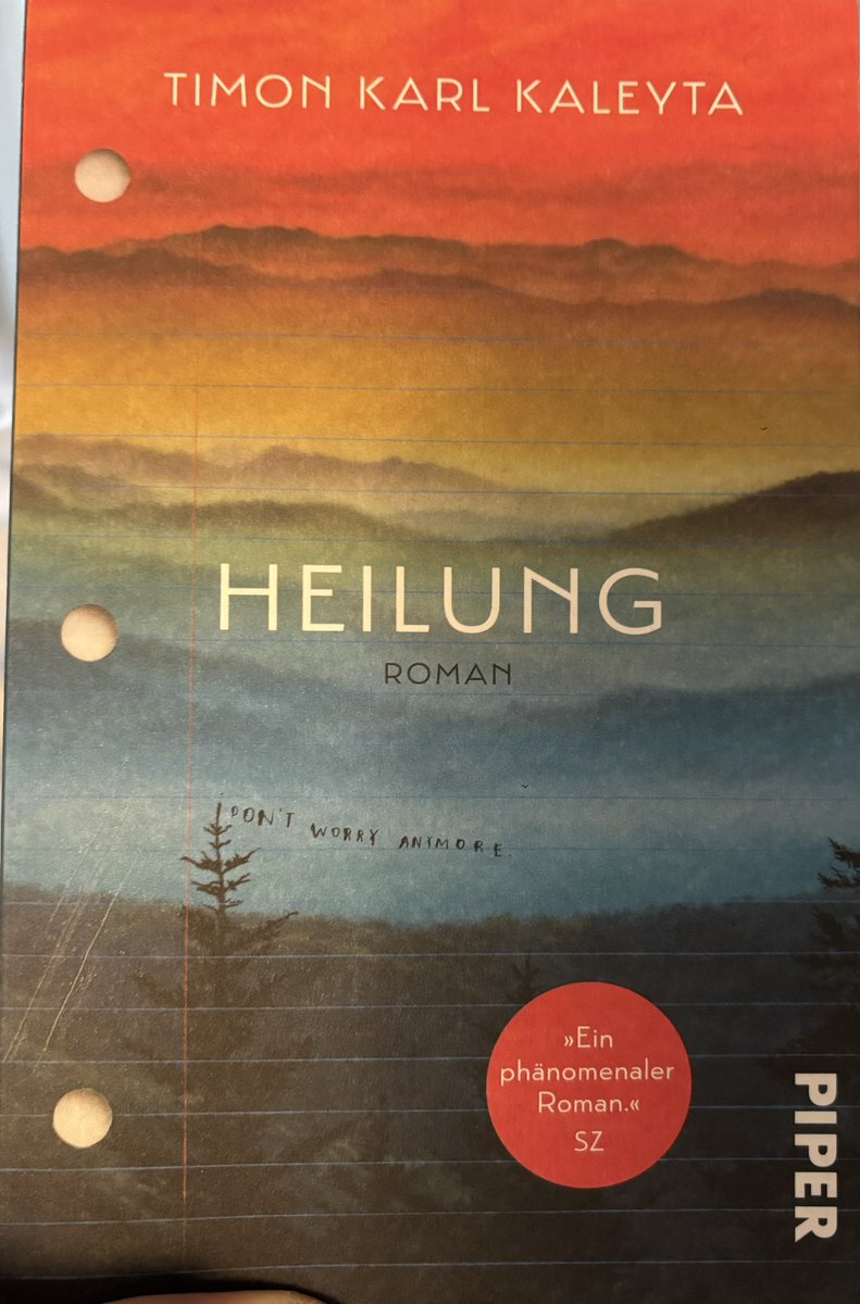 Guten Morgen ich starte mit der Heilung in den Tag und den Urlaub. 
Allen einen sonnigen Tag mit oder ohne Sonne.