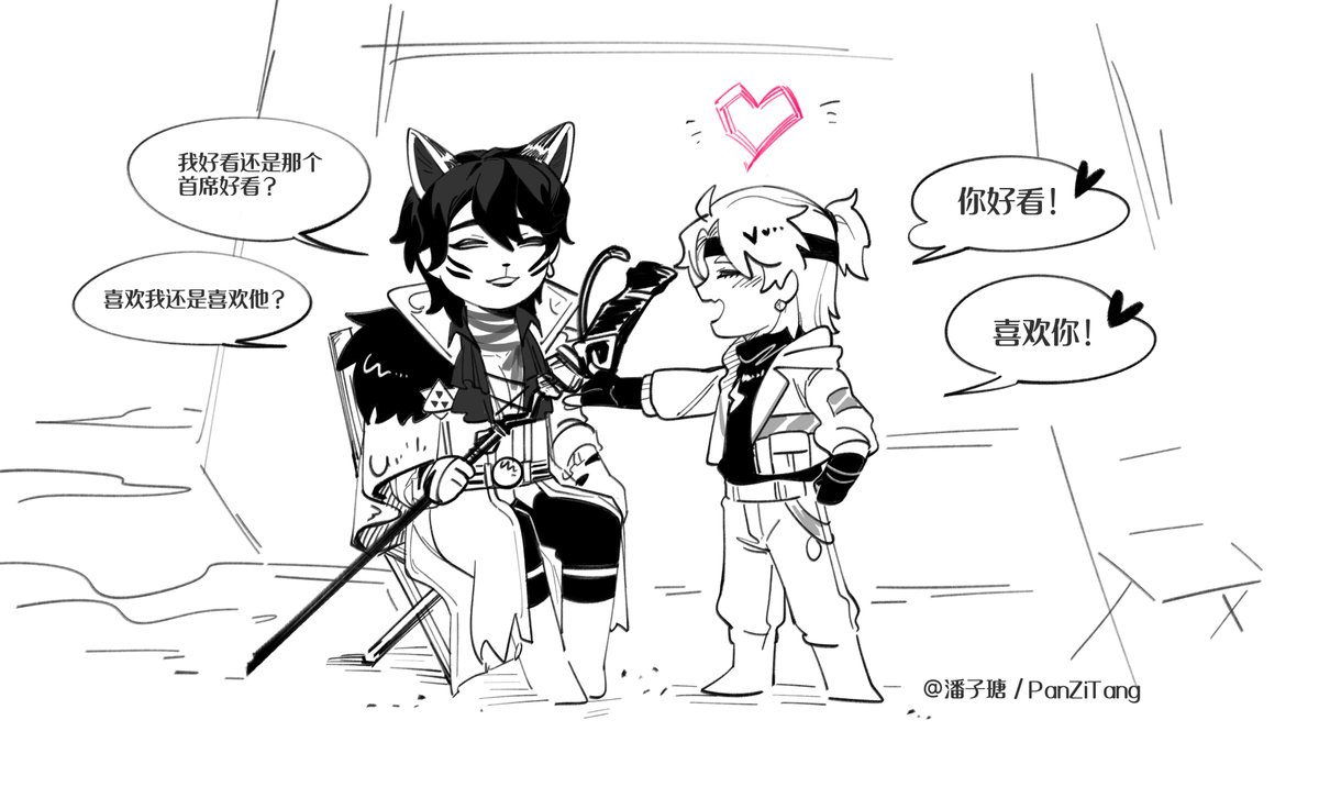 画的和朋友玩游戏的小插曲。#LucaAlva #囚隐