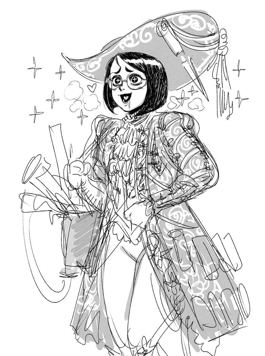 "Your Majesty! I have brought another design for your Latest Ceremonial Dress!"

-Paula Modista, The Royal tailor who's keep making those ridiculous dresses with abnormal ab windows for Princess Majori.