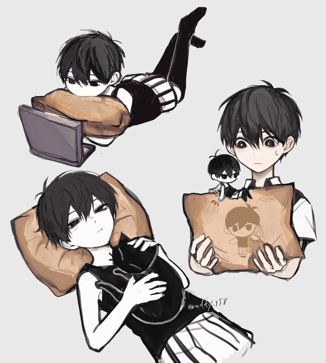 omoriクッション届いたー！！