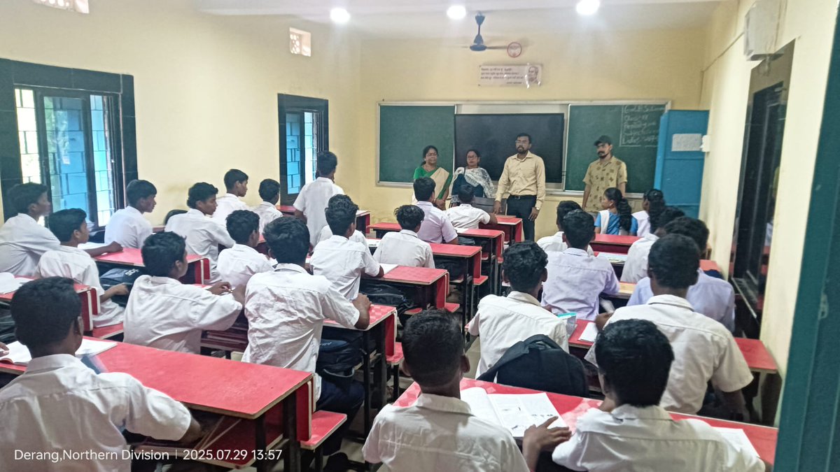 SUB-COLLECTOR & SDM TALCHER (@sdm_talcher) on Twitter photo Sub-collector, Talcher visited Government High School, Derang, Kaniha on dated 29.07.2025
<a href="/CMO_Odisha/">CMO Odisha</a>
<a href="/IPR_Odisha/">I & PR Department, Odisha</a>
<a href="/angul_dm/">Collector and District Magistrate, Angul</a> Sub-collector, Talcher visited Government High School, Derang, Kaniha on dated 29.07.2025
<a href="/CMO_Odisha/">CMO Odisha</a>
<a href="/IPR_Odisha/">I & PR Department, Odisha</a>
<a href="/angul_dm/">Collector and District Magistrate, Angul</a>