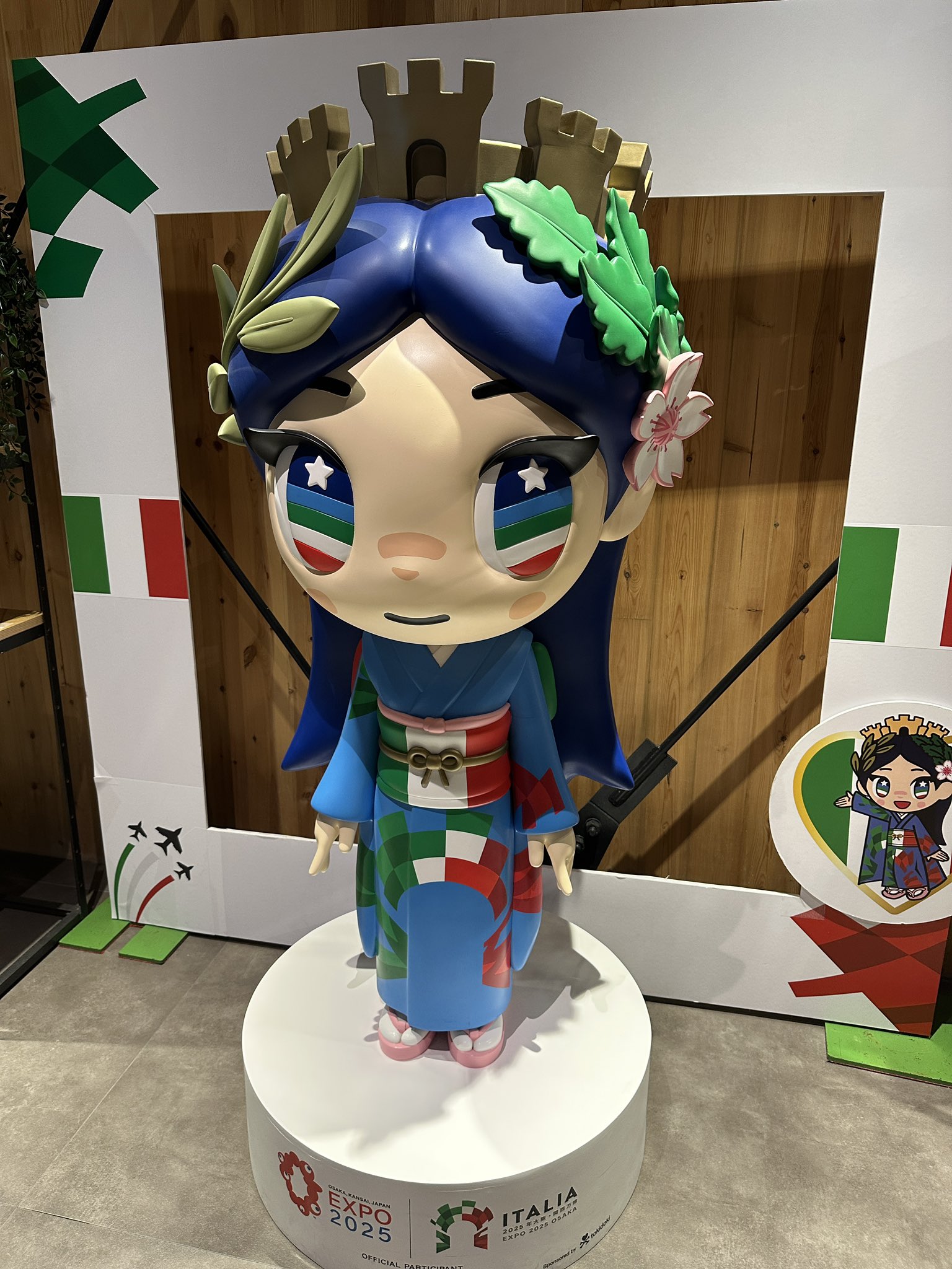 イタリアコイン(2025大阪万博イタリア館限定) イタリアちゃん 記念コイン 大阪・関西万博 メダル イタリア館