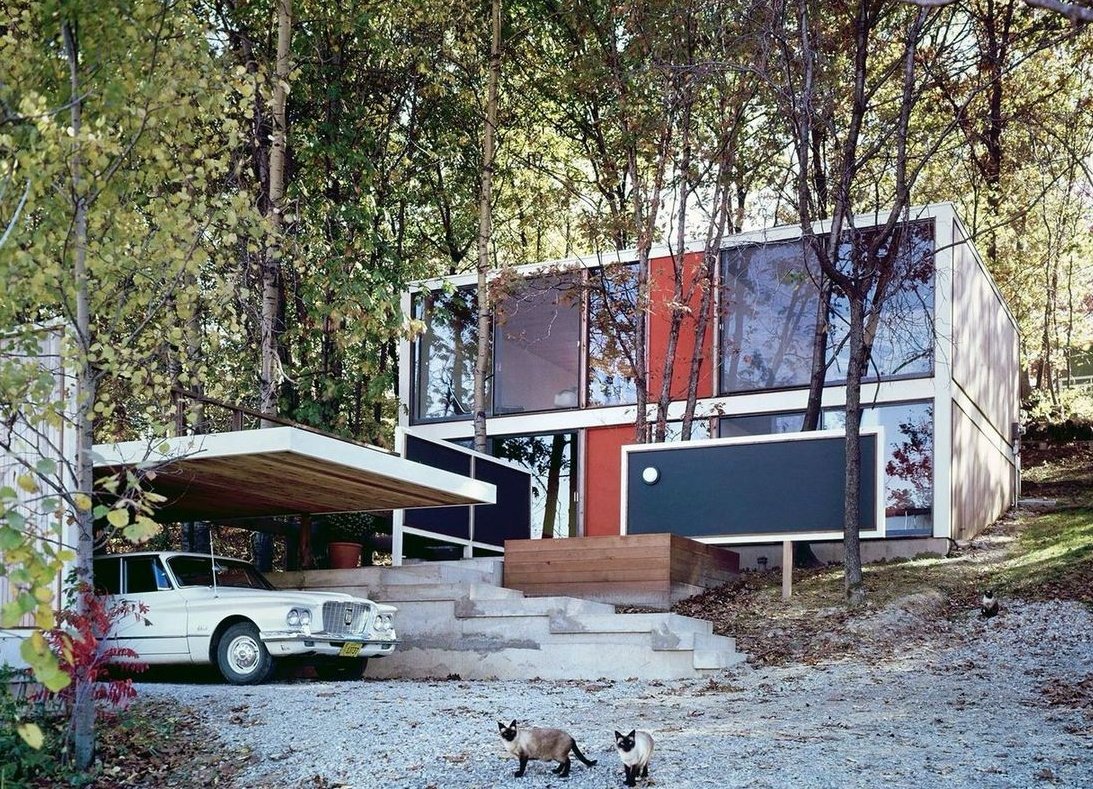 Tucker House.
Cedar Rapids | Iowa.
Crites &amp; McConnell (1961)

#100x100MasterHouses
#Arquitectura #Architecture