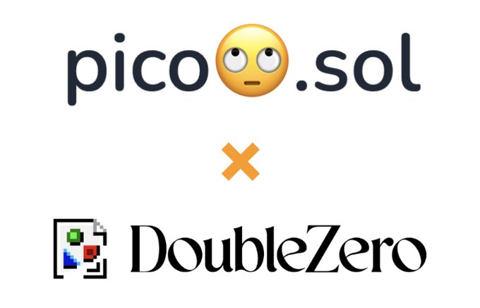 pico.sol and DoubleZero partnership logo