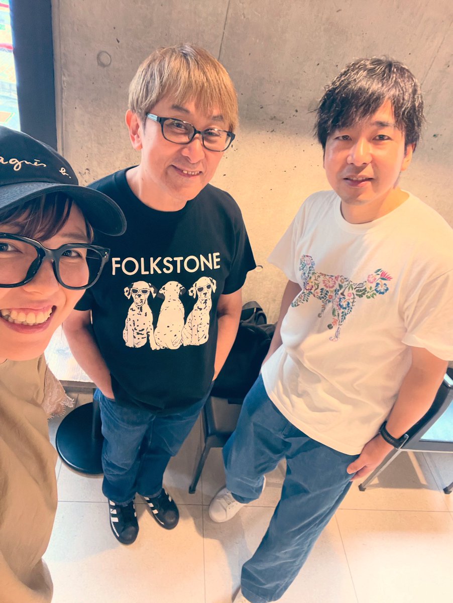 inoue_yu's tweet photo. 8/9 『 UTAUTAU vol.2 』まで
あと1週間‼︎

ギター 松尾バンナさん、パーカッション&amp;ピアノ 越智祐介さんと共にお届けいたします！！！

スタジオにてリハーサル後にパシャリ📷💫

公演詳細▷https://t.co/H9TXL4dtIi

#guitar #松尾バンナ さん
#percussion #piano 越智祐介 さん
#live #seedship https://t.co/yBQn7ayWWA