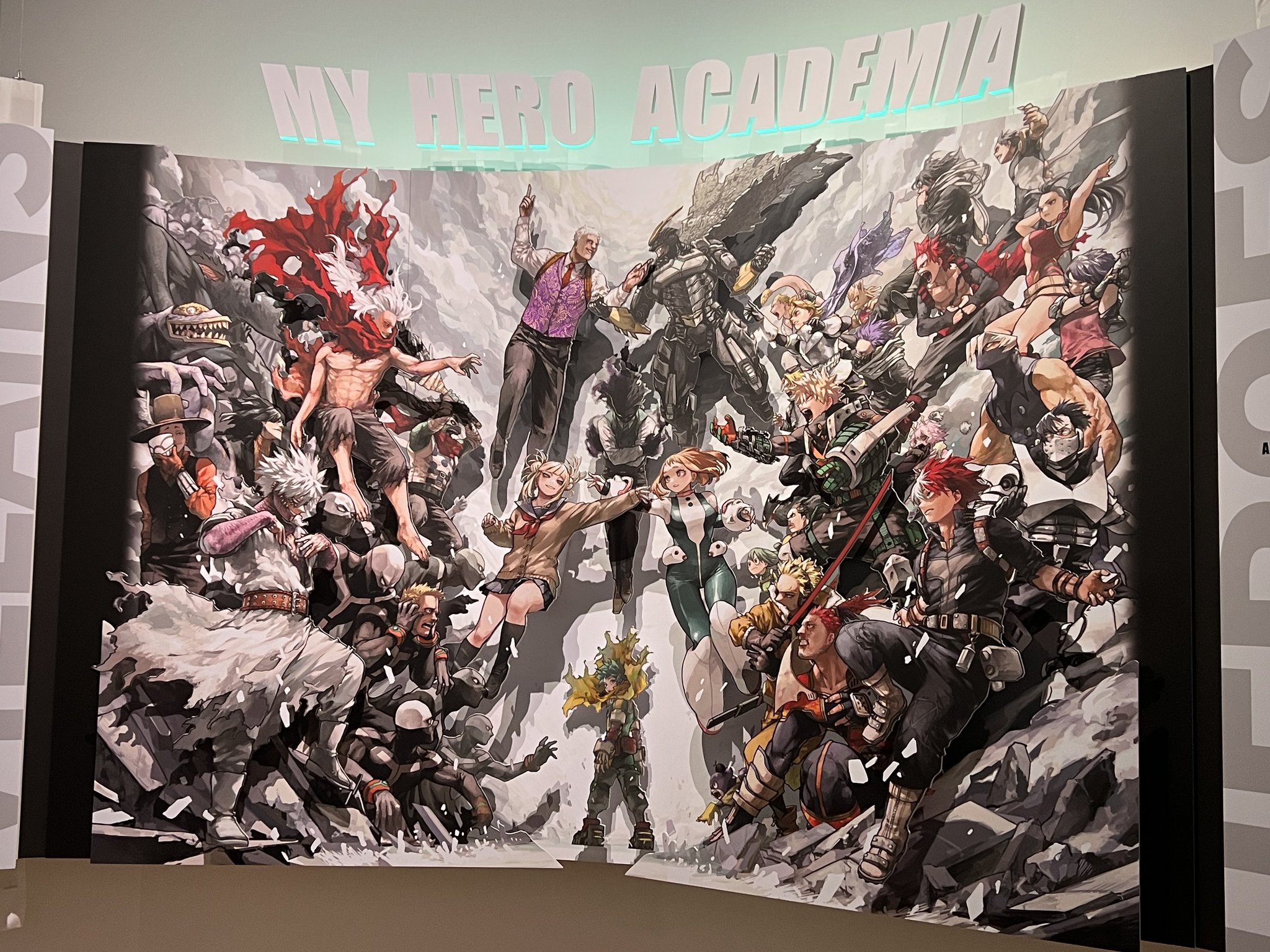 ヒロアカ原画展　爆豪　スカジャン　ダイナマイト　バグドッグ　Mサイズ ヒロアカ原画展 爆豪勝己 スカジャン ダイナマイト バグドッグ M