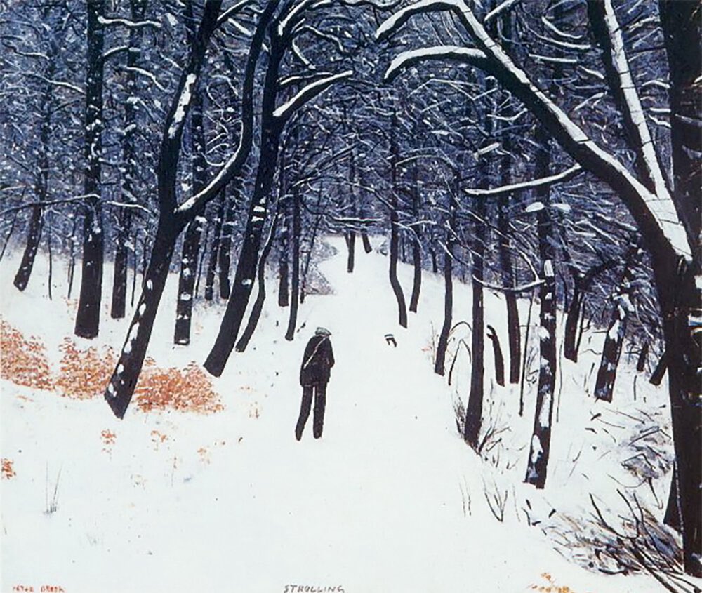 ‘Strolling’ by Peter Brook RBA