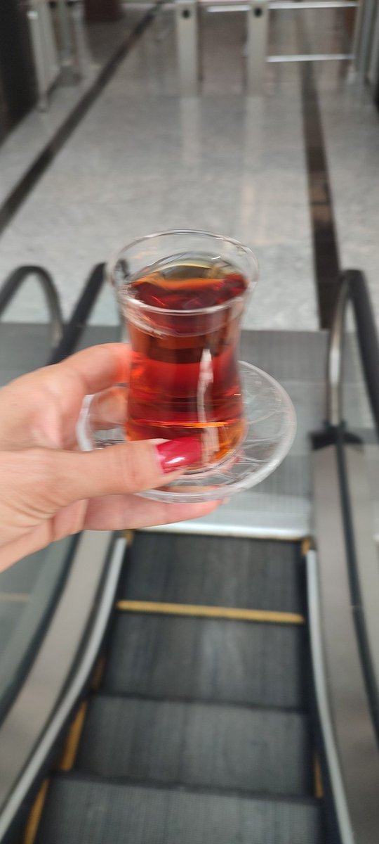Günaydın, çay içmeye gidiyorum