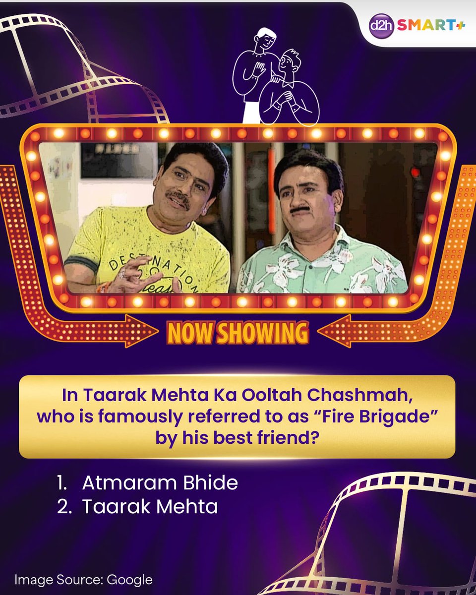 Think you know your bestie better than they know themselves?

Because friendships aren’t just made of memories — they’re made of fun facts and funny fails!
.
.
#d2h #DirectToHeart #d2hSmart+ #Wishing #FriendshipDayQuiz #TagYourFriends #BFFChallenge #BuiltOnBond #FriendshipGoals