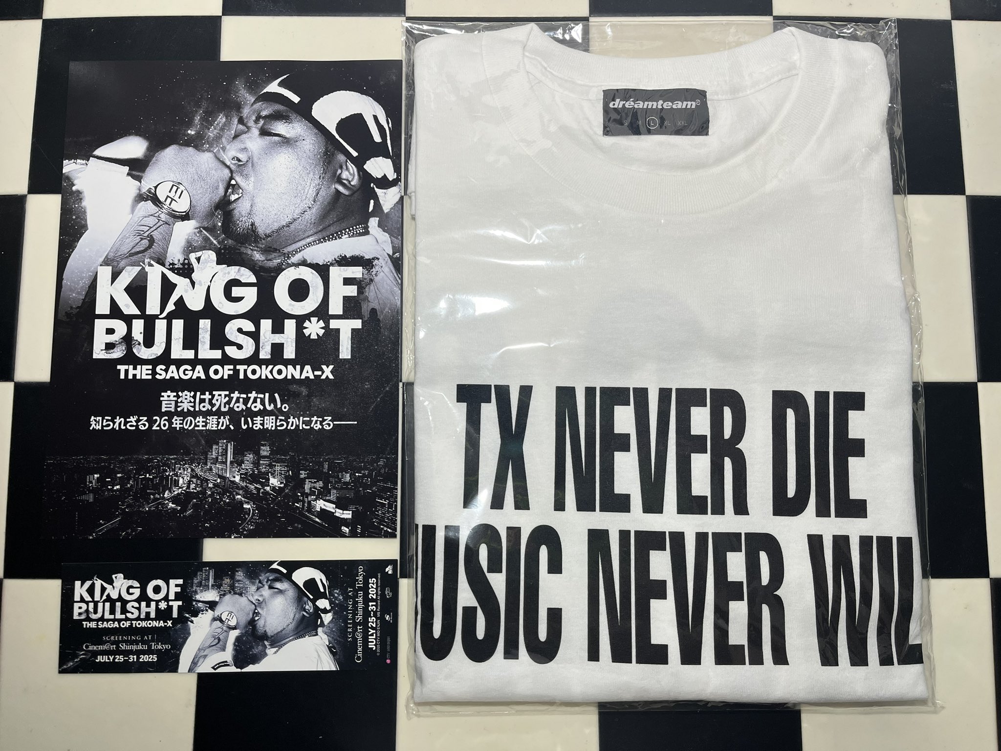 TOKONA-X 劇場限定 KING OF BULLSH*T tee TOKONA-X / KING OF BULLSH*T T-shirts - DREAM TEAM ONLINE SHOP