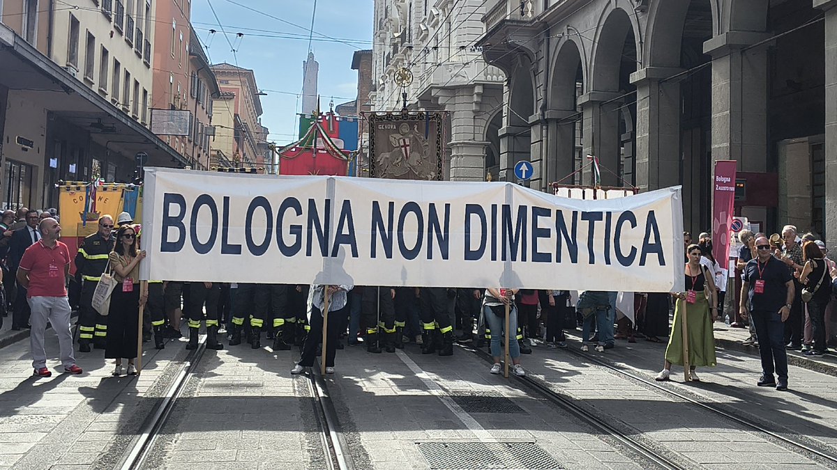 Cisl_ER's tweet photo. #2agosto1980 #stragedibologna Come ogni anno, con fermezza, commozione e convinzione, noi ci siamo‼️ https://t.co/omskU39MOp