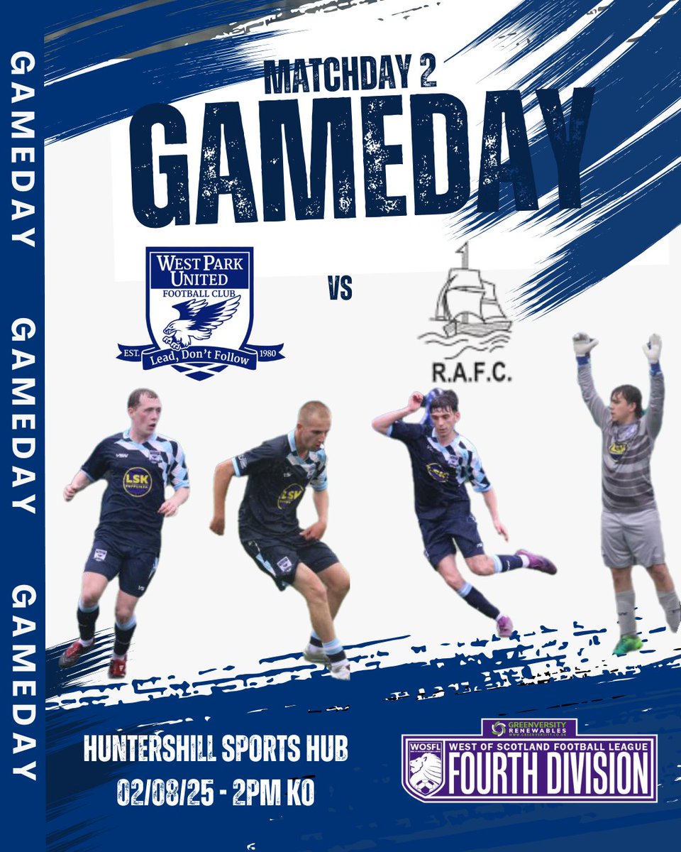 || GAMEDAY ||

Get behind the lads this afternoon vs a very strong Royal Albert,  your support is welcome 🇪🇪