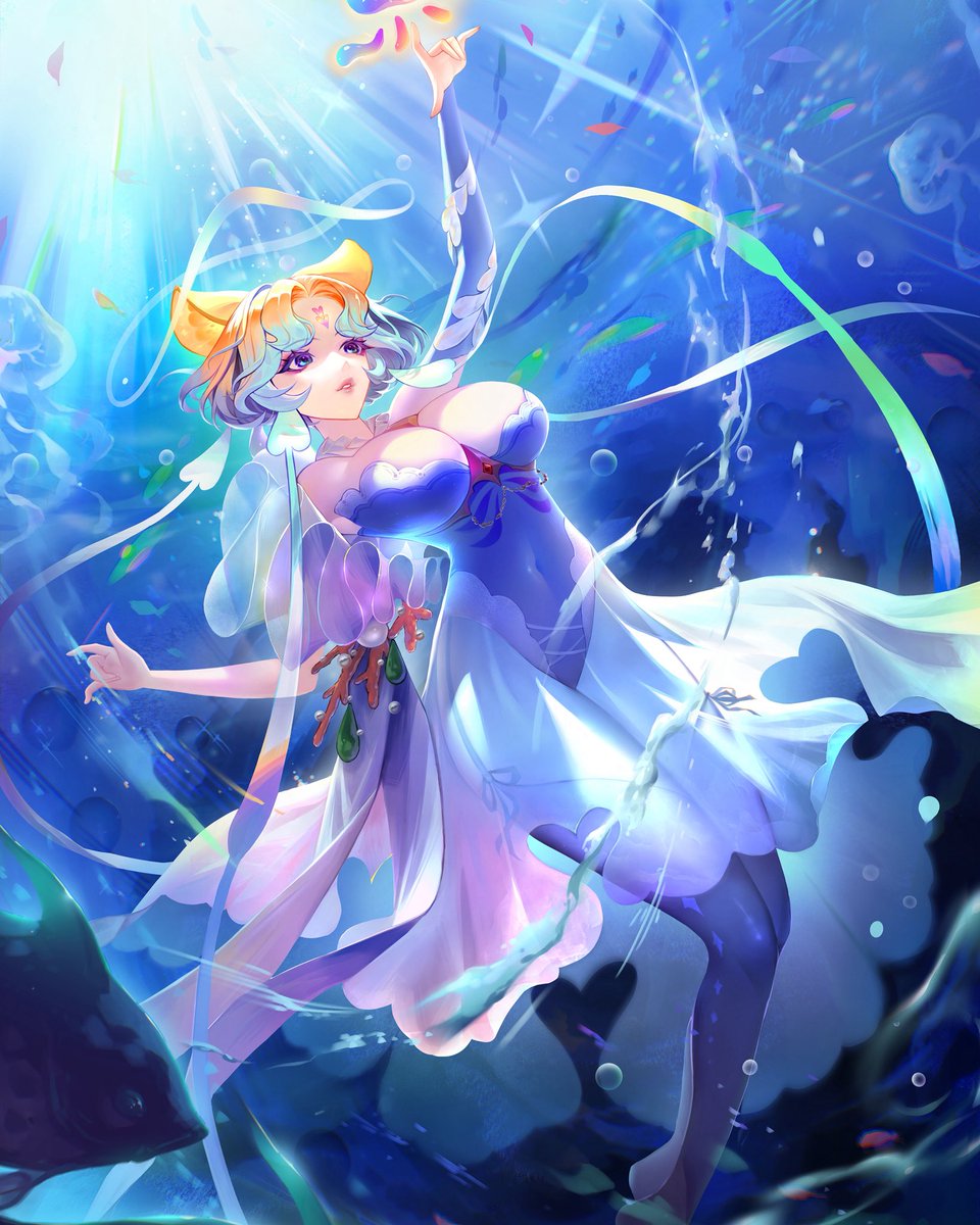 未來會在這裡放一些作品喔喔喔，有沒有繪師可以一起追追🫣
#原創 #originalcharacter #Commission #繪師