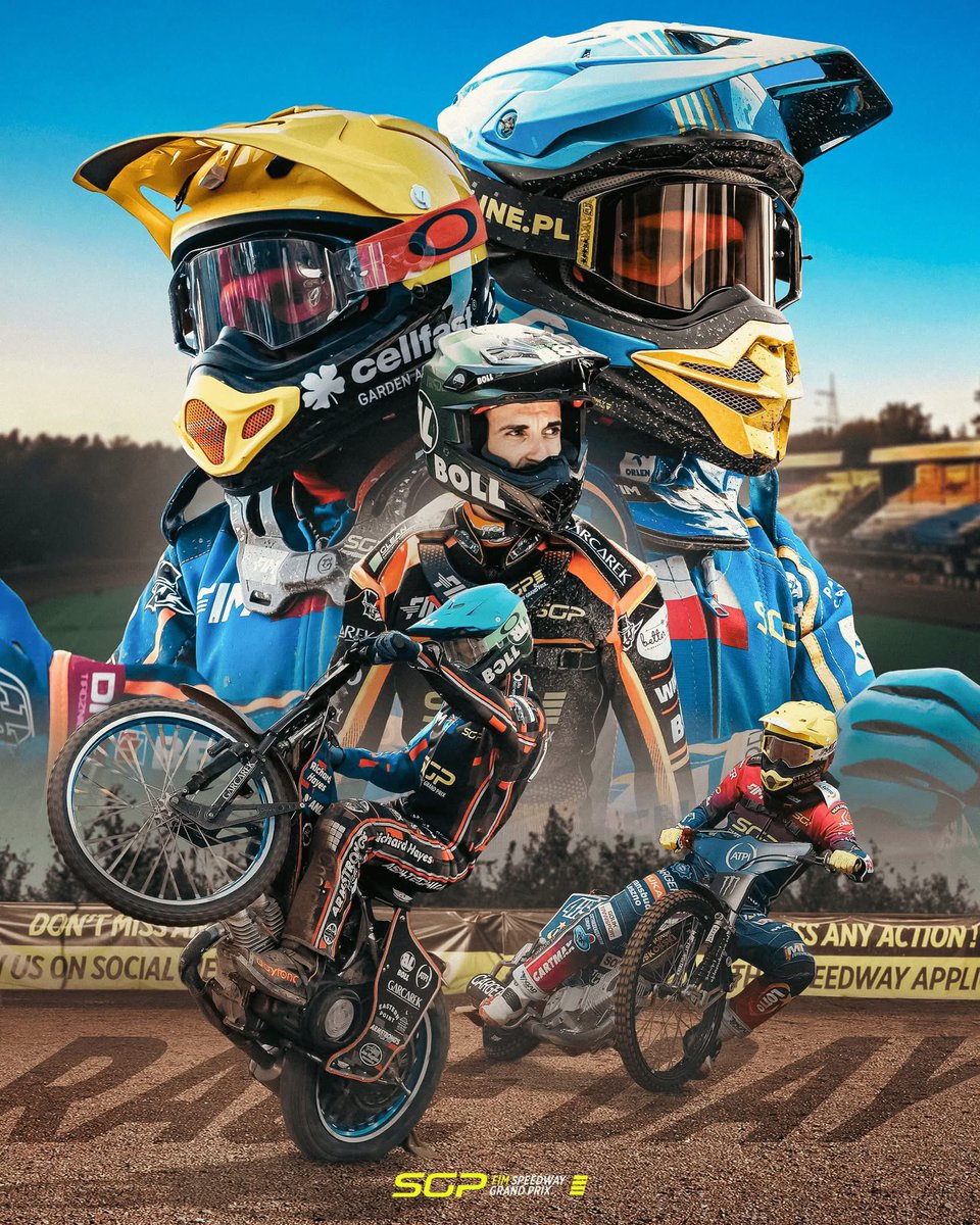 IT'S RACE DAY! 🤩 

Get ready for the OlyBet FIM Speedway GP of Latvia – Riga 🇱🇻 

#SGP #LatvianSGP

Watch all the meeting with us!
🍺🍔