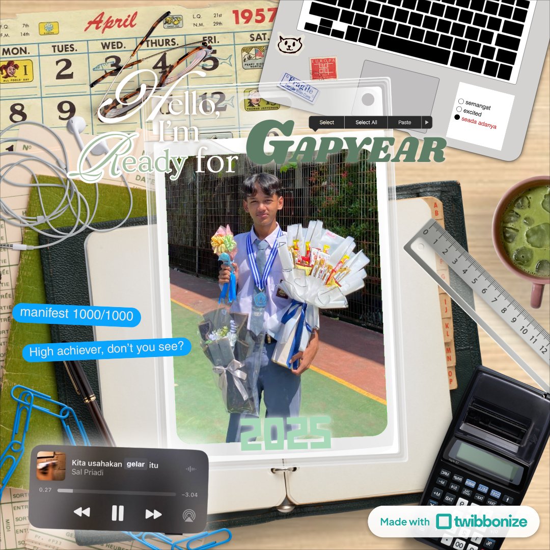upprEv4____'s tweet photo. #gapyearbisa #gapyearkuat gpp sekarang pake twibbon ini dl, tahun depan ak pake twibbon univ kesayangan ak itu. akan kujalani hidup sebagai anak gapyear ini (tp sambil nangis)😘 https://t.co/6xcSm6HZOh