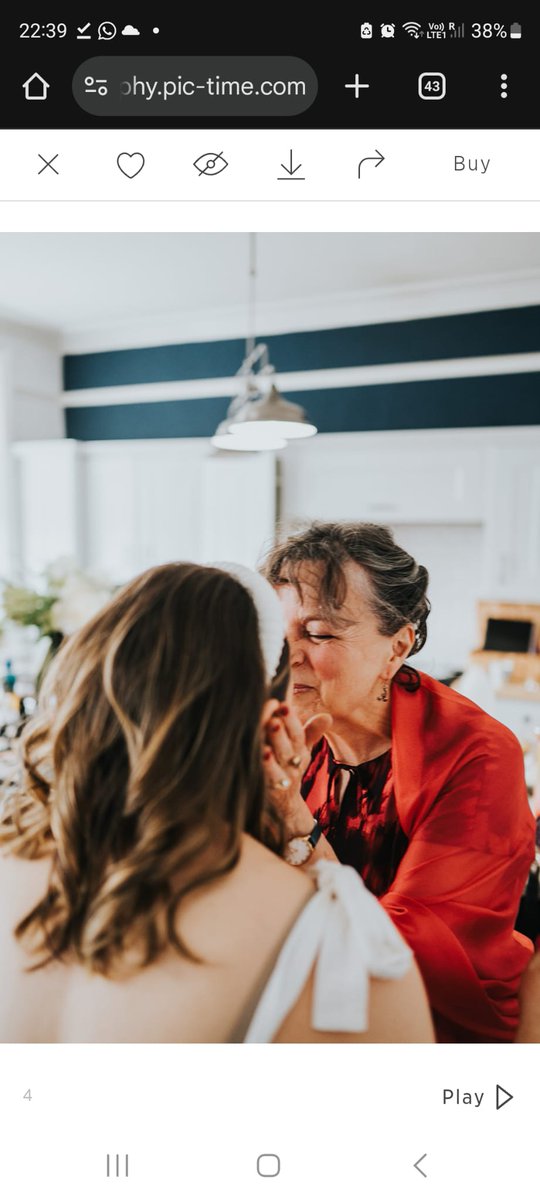 Mother of the Bride over, out and filled with joy.
