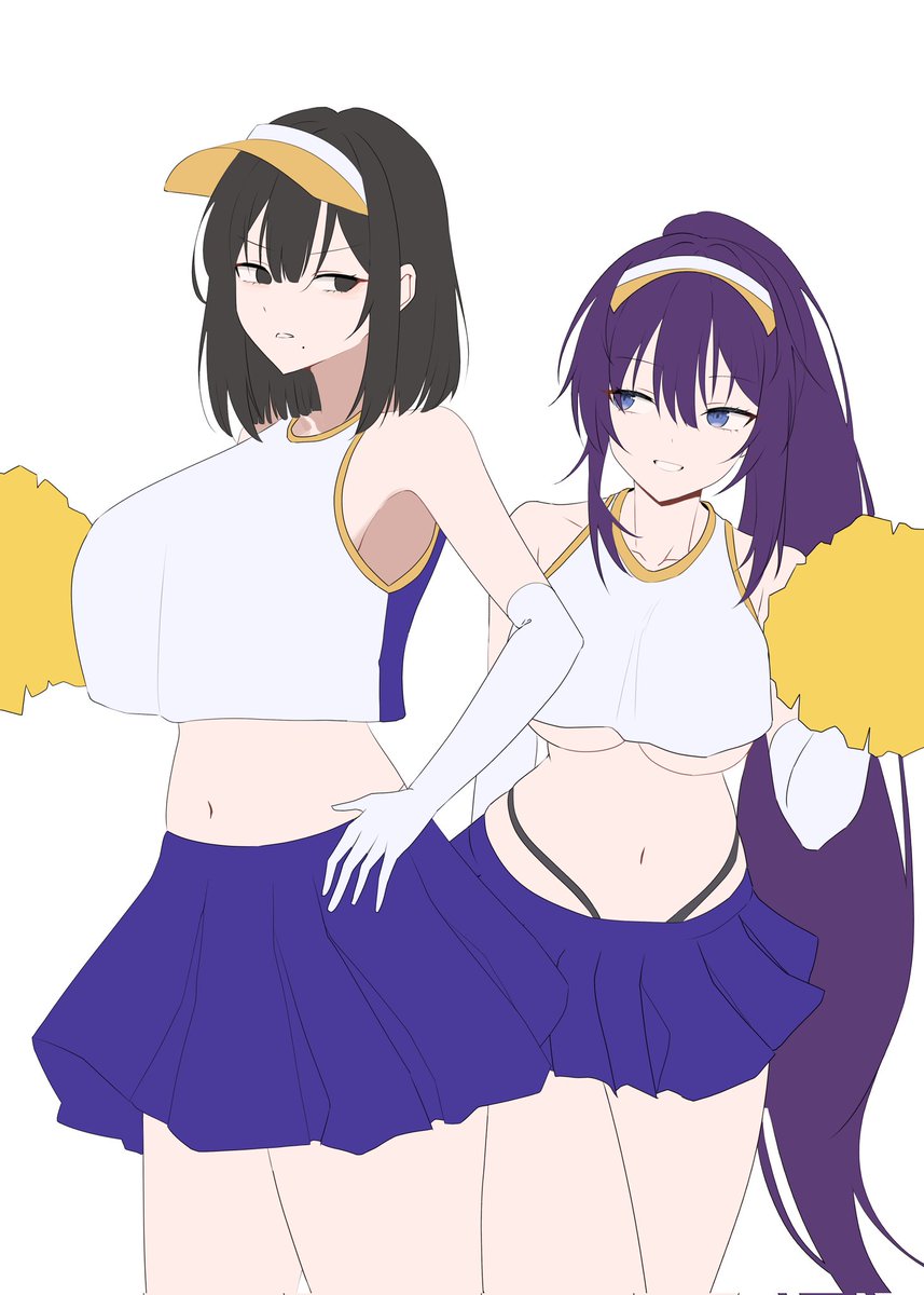 Wip
<a href="/biya1024/">Biya🦋</a> さんのOC、
ユナちゃんとヨルちゃんです。