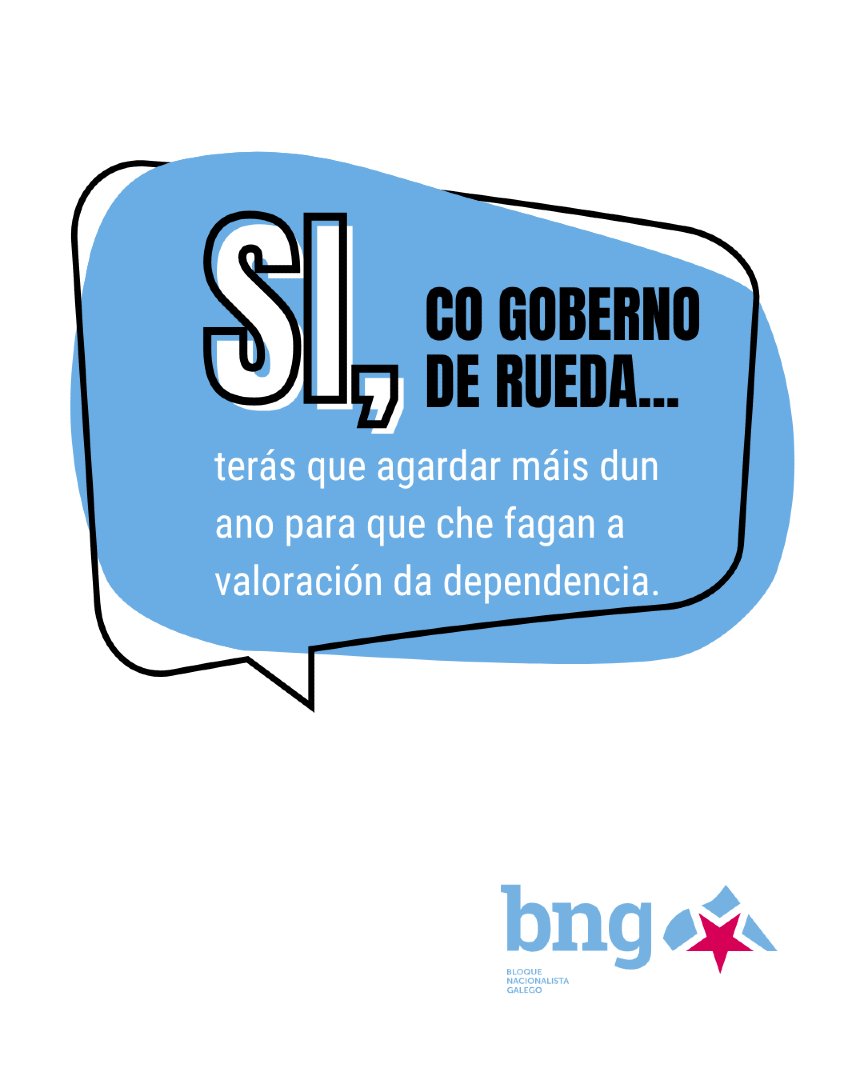 SI, co goberno de Rueda terás que agardar máis dun ano para que che fagan a valoración da dependencia.

🔗 f.mtr.cool/joweuhpryd