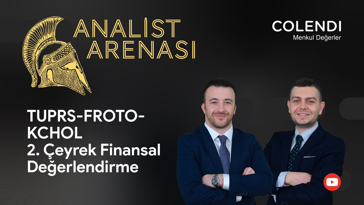 Colendi Menkul (@colendimenkul) on Twitter photo 🎥 Yeni bölüm yayında: youtu.be/ZgMRsbZsU9o
📊 “Analist Arenası”nda Colendi Menkul Değerler’den <a href="/sadullahcalisir/">Sadullah Çalışır</a> ve <a href="/ibrahimsismn/">ibrahim Şişman</a>, haftanın öne çıkan verilerini yorumluyor. Yatırımcı gözüyle analizler, stratejiler ve daha fazlası için yayını kaçırmayın! 🎥 Yeni bölüm yayında: youtu.be/ZgMRsbZsU9o
📊 “Analist Arenası”nda Colendi Menkul Değerler’den <a href="/sadullahcalisir/">Sadullah Çalışır</a> ve <a href="/ibrahimsismn/">ibrahim Şişman</a>, haftanın öne çıkan verilerini yorumluyor. Yatırımcı gözüyle analizler, stratejiler ve daha fazlası için yayını kaçırmayın!