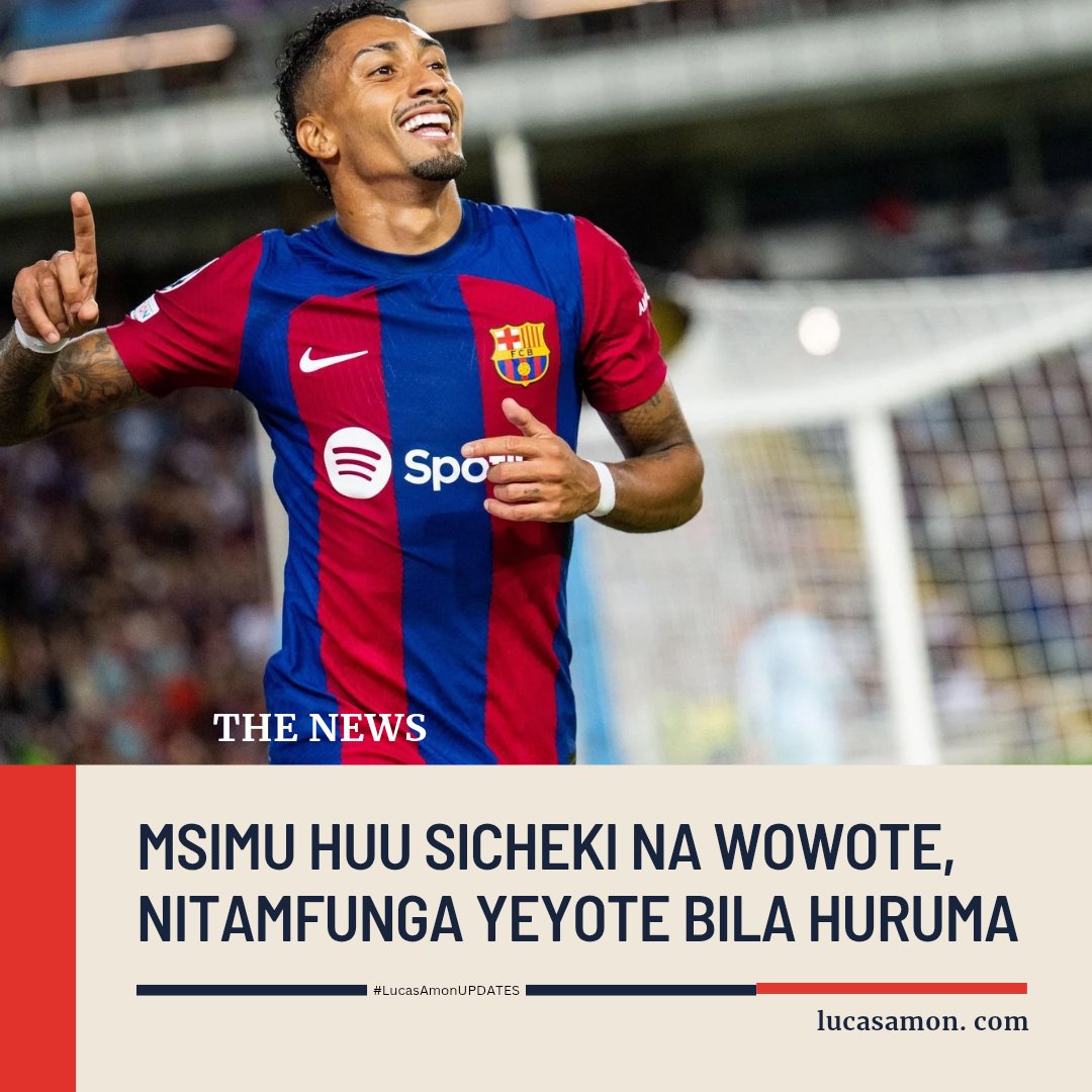 amon_luca's tweet photo. 🚨🚨Je, utapata MAGOLI/ASSIST ZAIDI mwaka huu?”

😂🤗 Raphinha: “NAFIKIRI HIVYO. Jiandae tu.”
    #LucasAmonUPDATES https://t.co/Pm3cqVlVh9