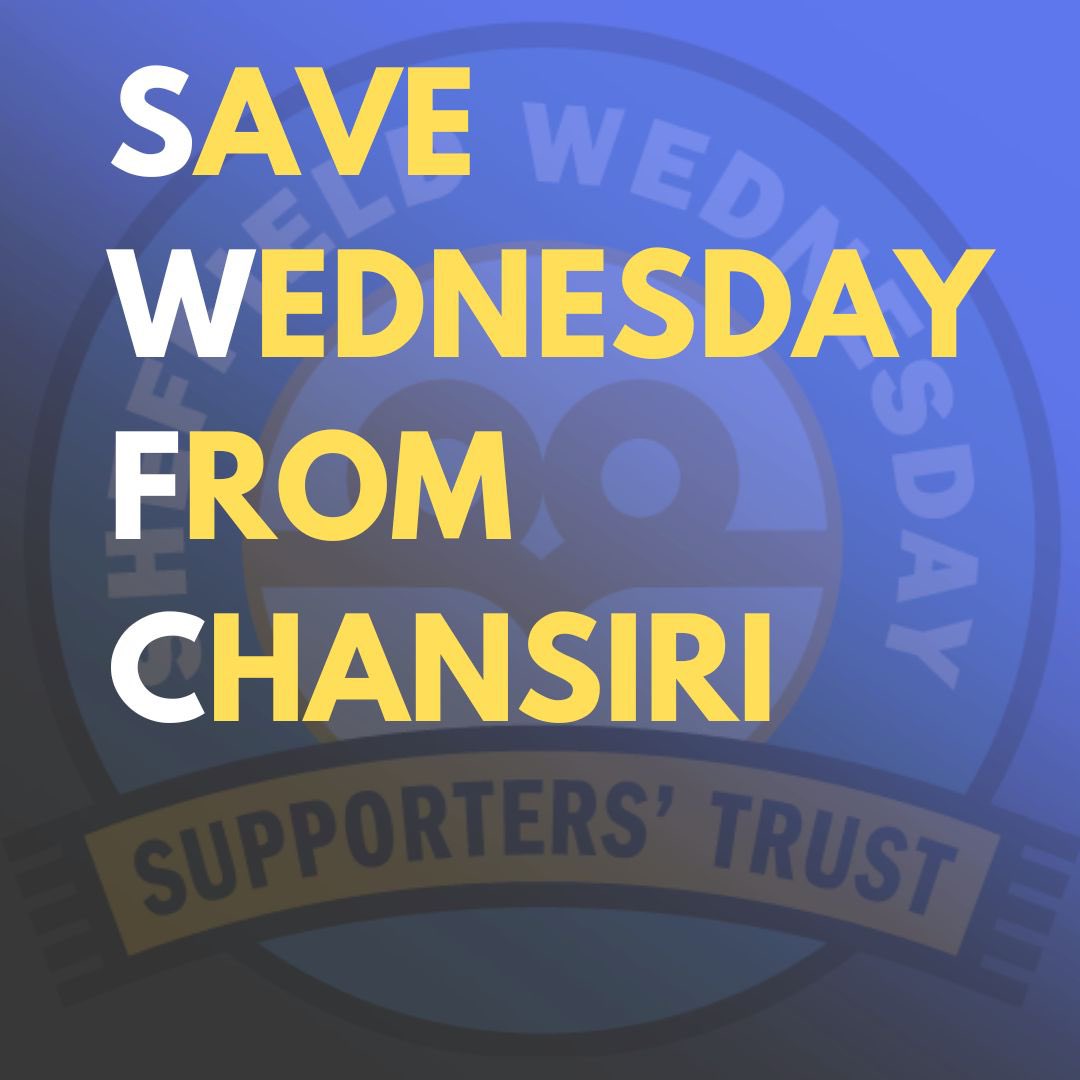 SteveHutton79's tweet image. This message cannot be shared enough. SAVE WEDNESDAY FROM CHANSIRI! #swfc #chansiriout