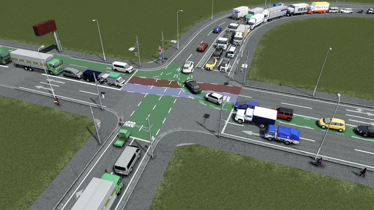 #CitiesSkylines 
眺めているだけでも飽きない。