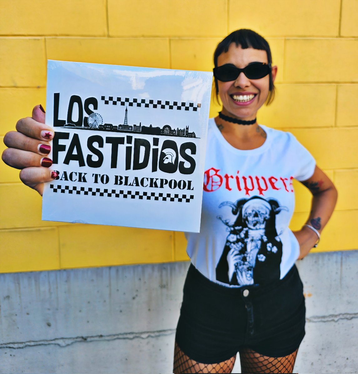 Out Now !!!! The new Ltd edition coloured (white/black marble) vinyl EP7" "Back To Blackpool" is out now on Kob Records !!!! 
Order your copy: kobrecords.org/product-page/l…