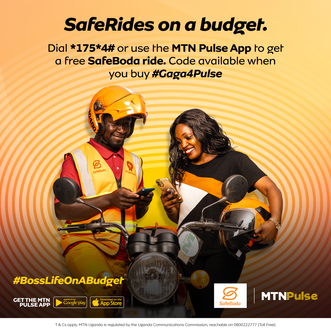 SafeBoda's tweet photo. If your plans don’t include a FREE SafeBoda ride this weekend… rethink them
Pulsers, dial *175*4#, get your Gaga4Pulse bundle, and ride safe!
#SafeRidesWithPulse https://t.co/VVdJrqoFuS