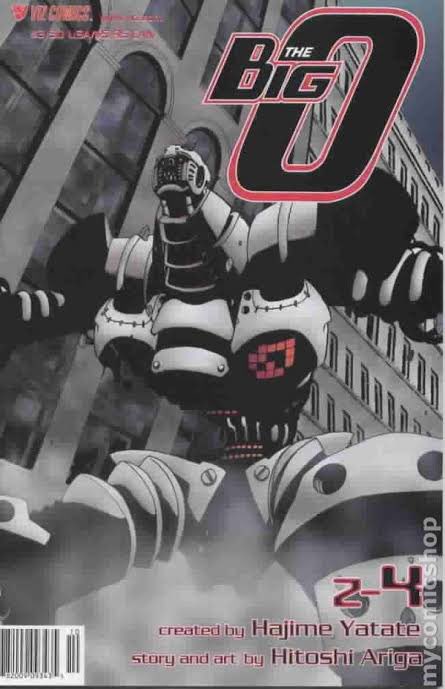Come to think of it, I drew the manga adaptation of The Big O from 1999, which ran for the equivalent of eight volumes in Japan. At the time, it was translated and published in several countries, including by Viz Comics.

Just recently, the digital edition finally launched here