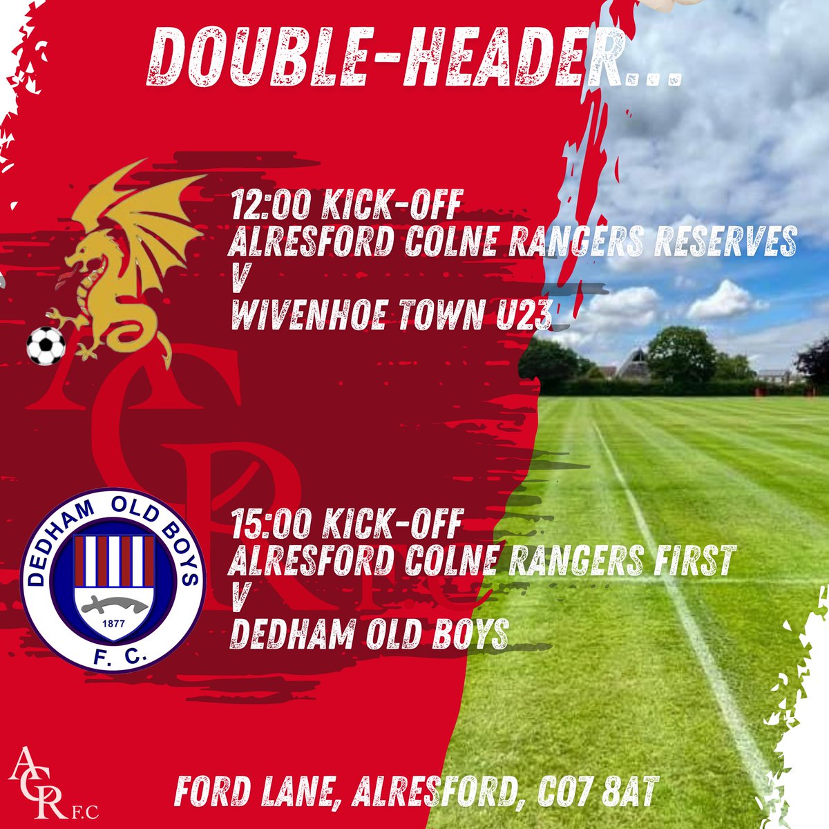 Alresford Colne Rangers FC tweet media