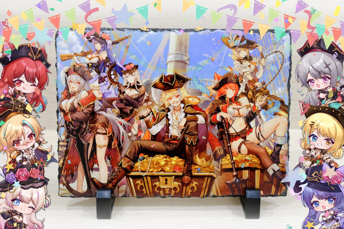 GreenG11397's tweet photo. 🎊【全員親簽石板畫｜獲獎公告】🎊

本次漫博感謝大家的熱烈支持💖
這趟航行因為有你們，我們才能不畏艱難乘風破浪🌊

「全員親簽石板畫」抽獎結果出爐啦！
獎品將於近期寄送，請留意簡訊通知！
🎁獲獎者：路Ｘ峰

另外！本次漫博剩餘的周邊商品，將於近期上架通販，詳情請密切關注後續消息！ https://t.co/uIxRzGKcXu