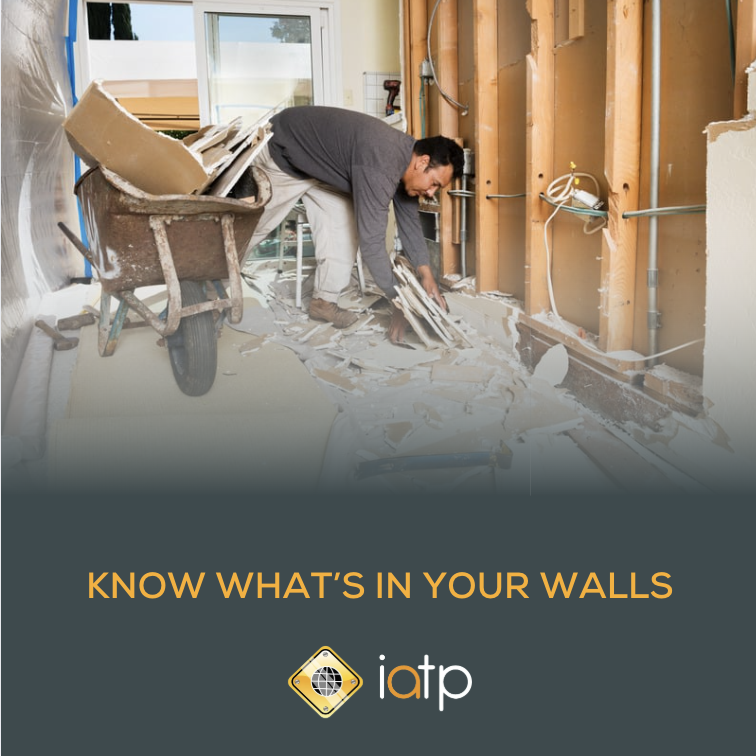 If your home was built before 2000, there's a chance asbestos is hidden inside walls, ceilings, or floors.

Even small jobs like drilling or sanding can release harmful fibres. And you might not even know it's there.