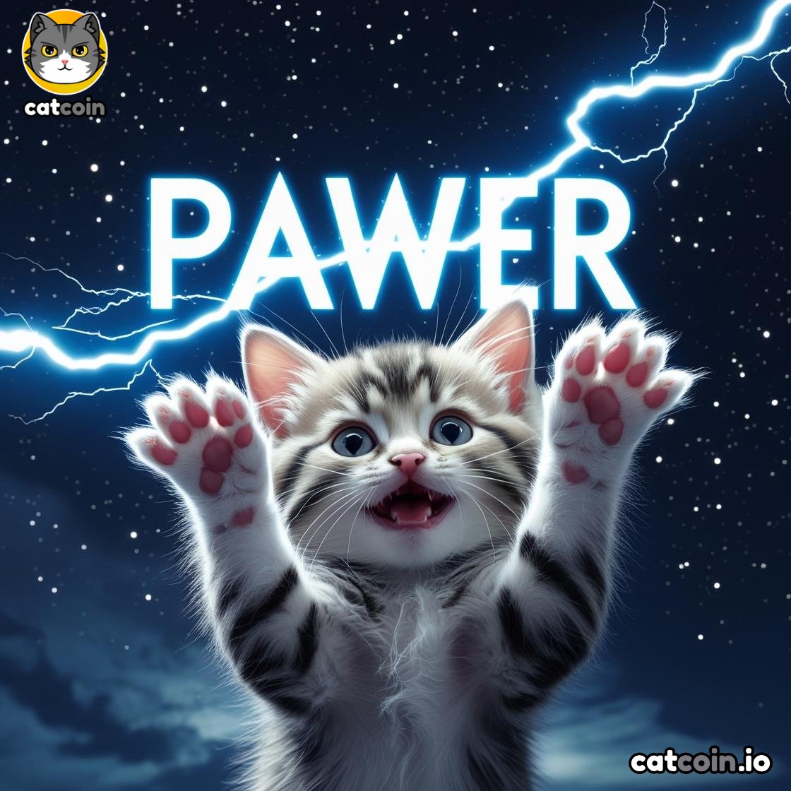 Bring on the Caturday PAWER⚡️ - $15 #USDT

• Follow <a href="/officialcatcoin/">Official Catcoin</a>
• Retweet
• And comment #Catcoin #Caturday #CryptoGiveaway 

24 hours