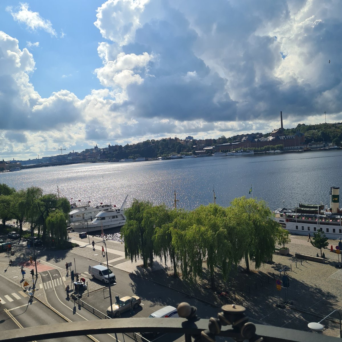 God morgon från Riddarfjärden