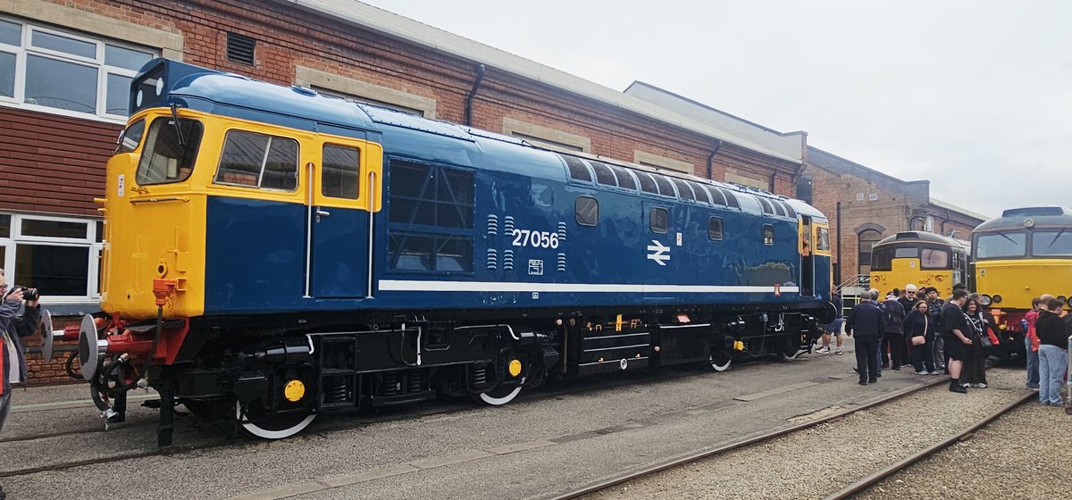 Harrod15S's tweet image. Another mix of great locos from Friday at #TheGreatestGathering #Trains #Alstom #Derby