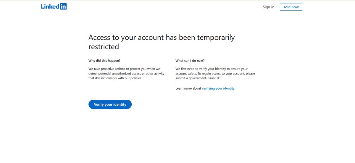 Bilal_Developer's tweet image. I spent years building my LinkedIn profile 9K  followers, genuine connections.
Today, LinkedIn restricted my account. Tried verifying, but it says “Request Already Sent” on my first attempt.
Honestly, this is heartbreaking and unprofessional.
@LinkedIn @LinkedInHelp #Disappointed