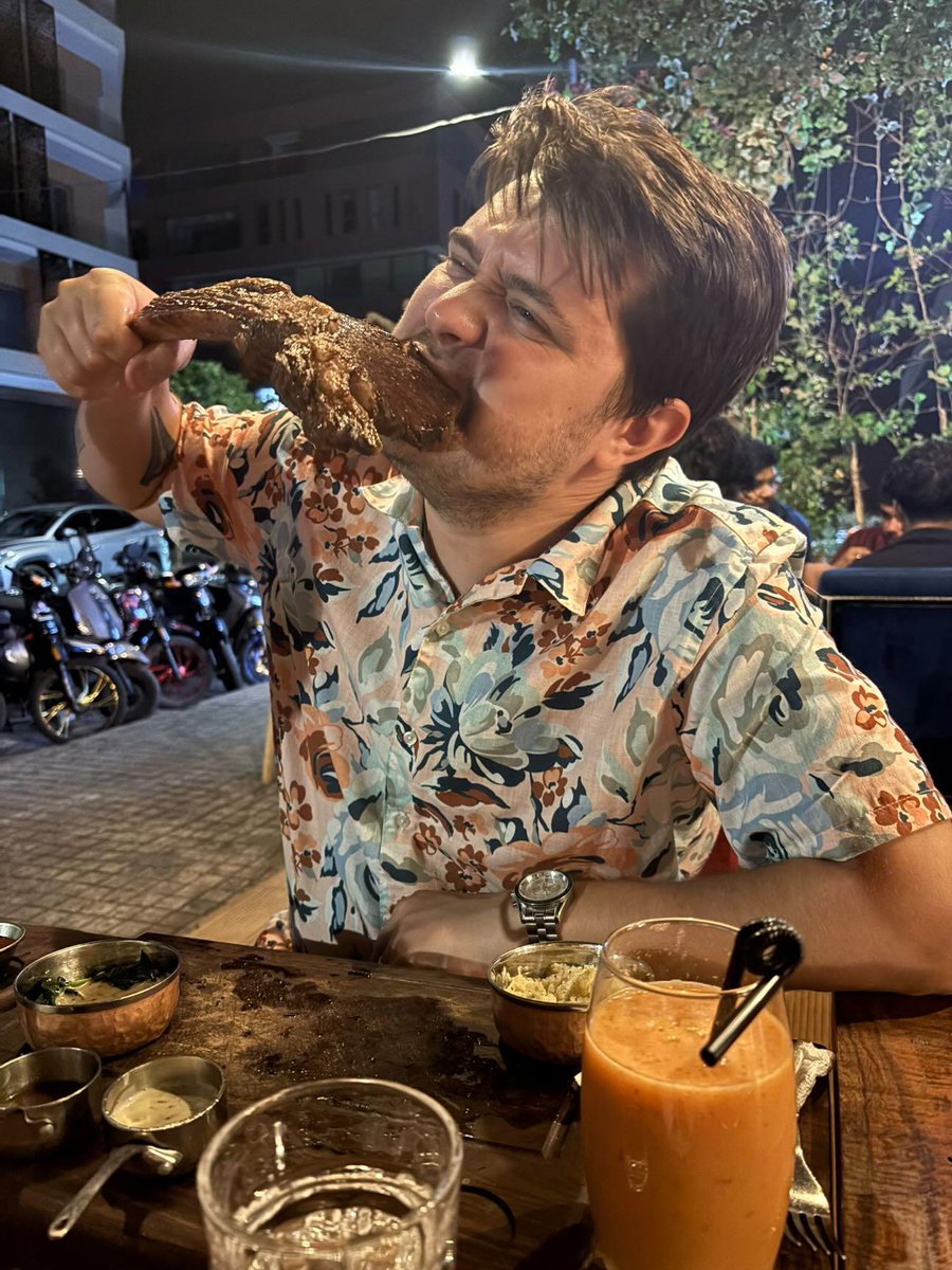 Don't think there's any other way to reasonably eat a T-bone steak honestly.