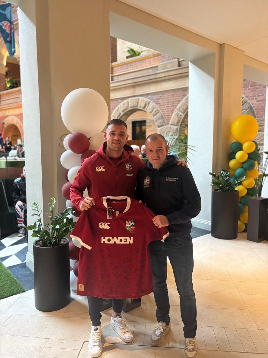 Delighted to announce 2025 British and Irish Lions scrum-half Ben White as our newest MHF ambassador. 

You can own a piece of history in our Lions Online Auction while also helping young people to ‘get busy living’ again after life-changing injury. sliderstock.com/mhf-lions-25?f…