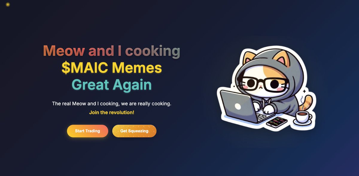 JhiNResH's tweet image. gMAIC

Cooked a simple landing page for @maicooking with three.js. 

$MAIC Memes Great Again