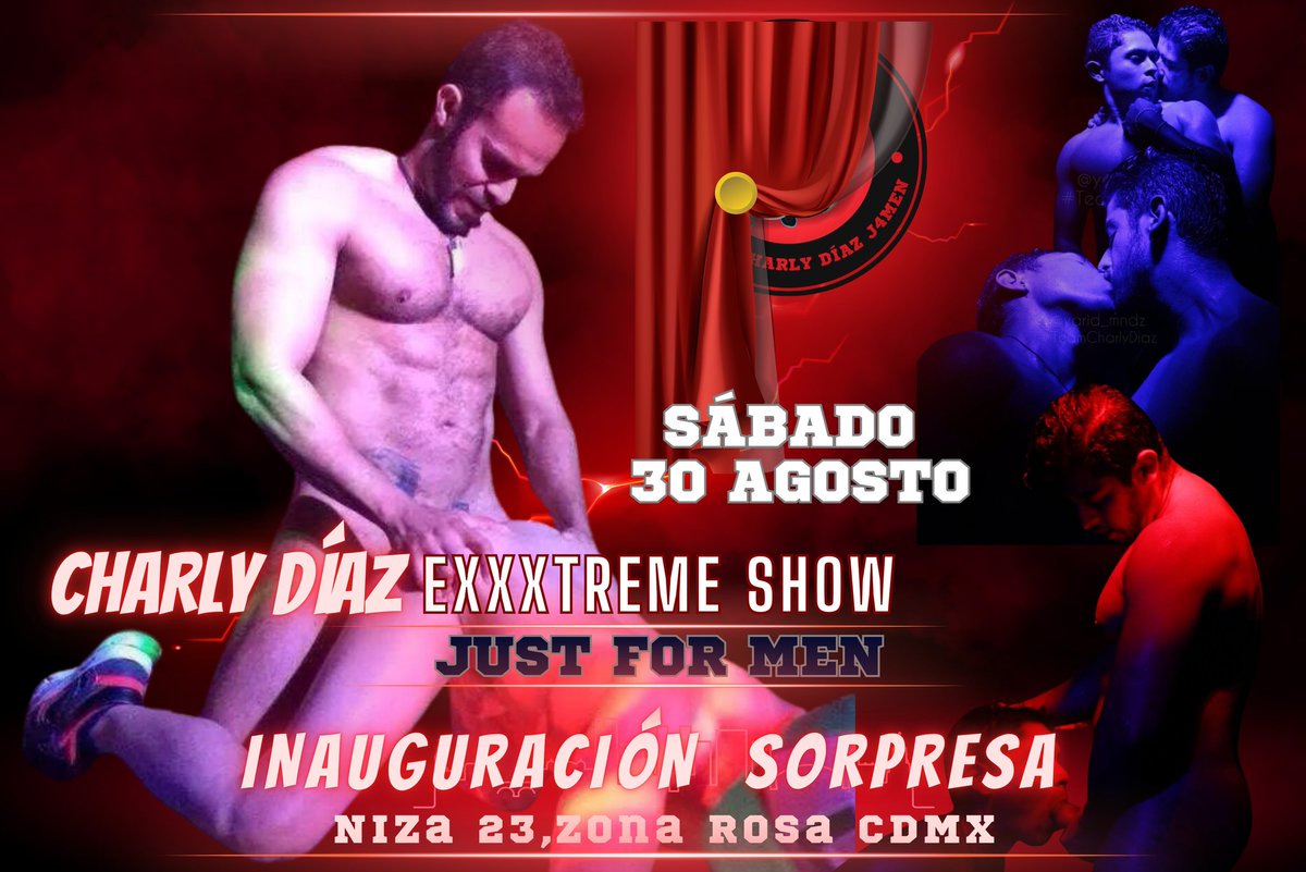 RESERVA A PARTIR DE ESTE LUNES! GRAN INAUGURACIÓN CON SHOW SEXO EN VIVO CON CHARLY DÍAZ! WhatsApp 55 1298 8011
