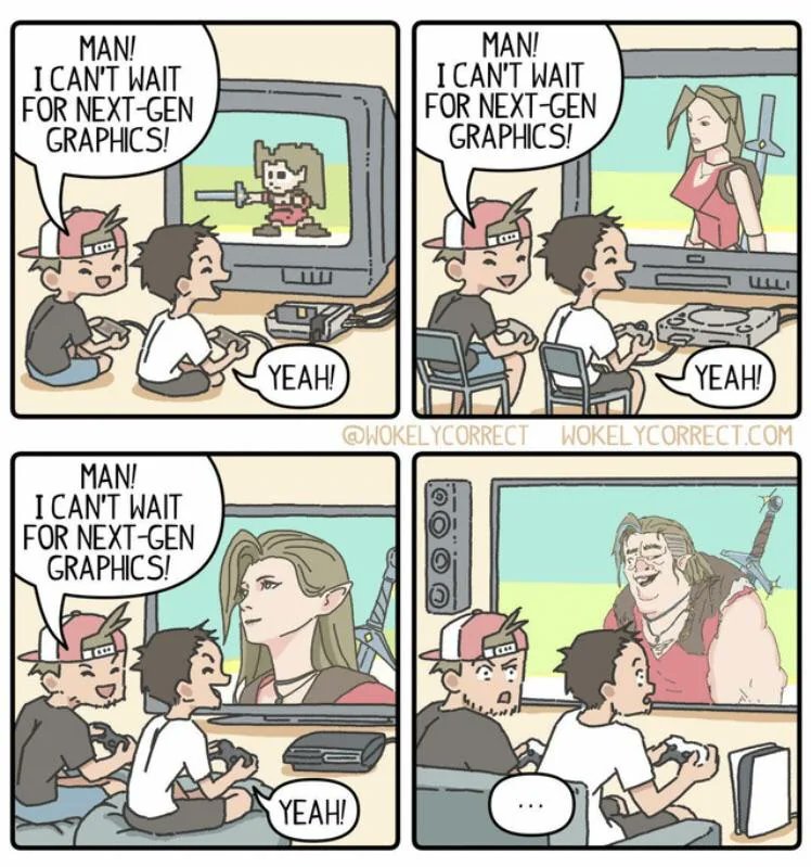 GM gamers

How far we have come