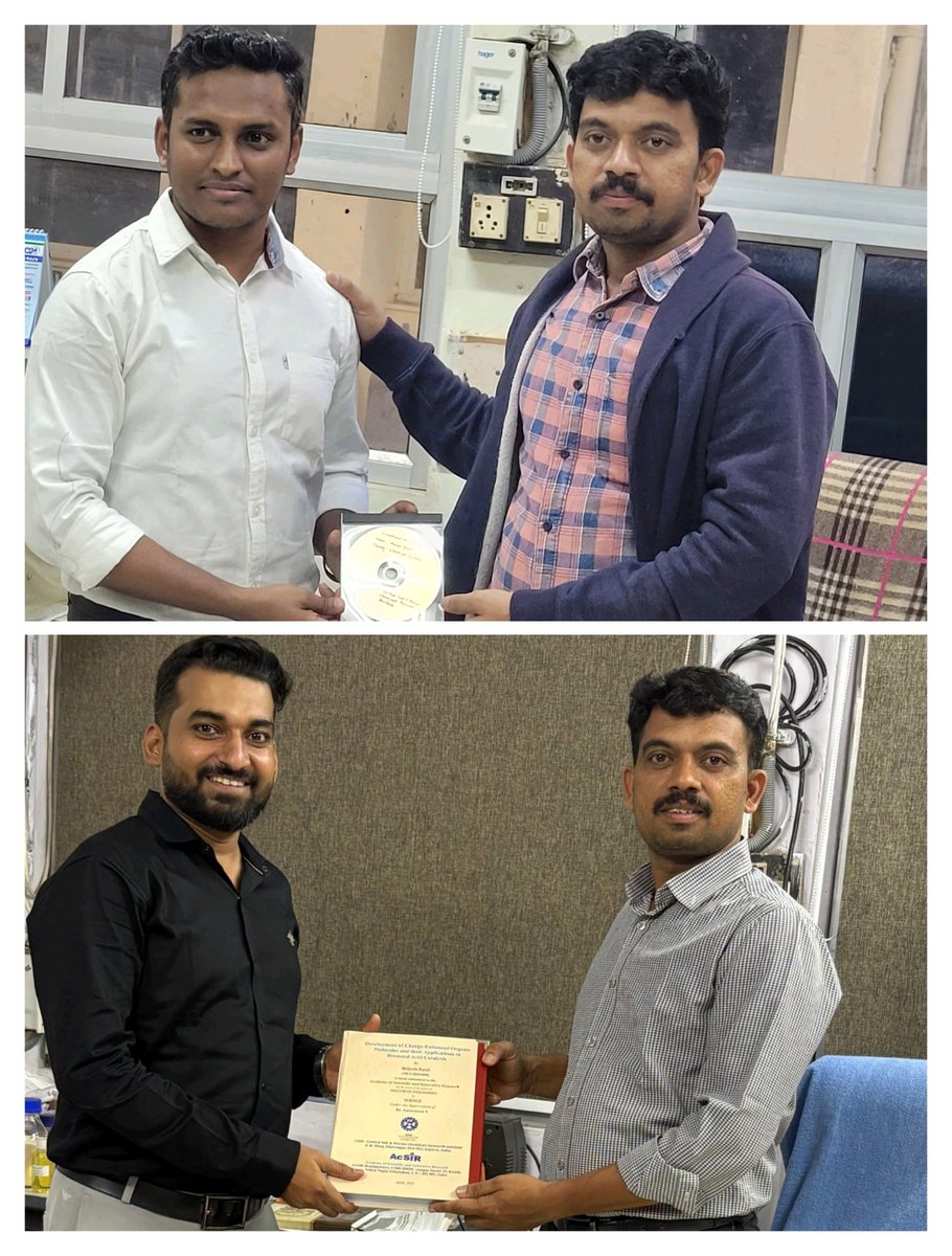 Distinct and Dynamic! Opposites in Sync! 
They walked in as strangers, now, they rise together as DOCTORs!
Congratulations to &lt;a href=&#34;/manas_barik/&#34;&gt;manas barik&lt;/a&gt; &lt;a href=&#34;/brpatel911/&#34;&gt;Brijesh Patel&lt;/a&gt; on your successful thesis defence! Wish you both great success ahead!
